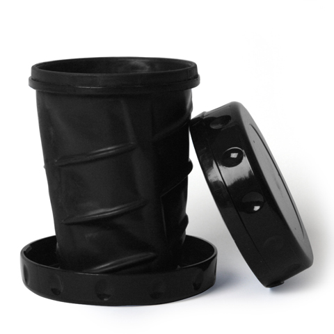 Black Cup Set : 2 Cups